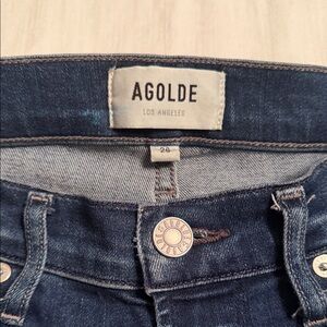 Agolde High Rise Indigo Jeans